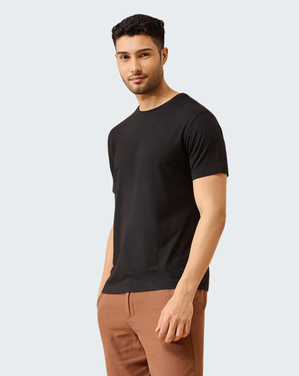 Crew Neck- Black