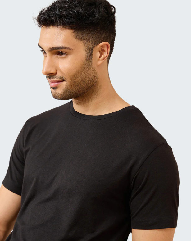 Crew Neck- Black