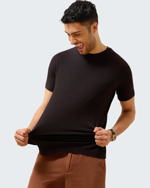 Crew Neck- Black