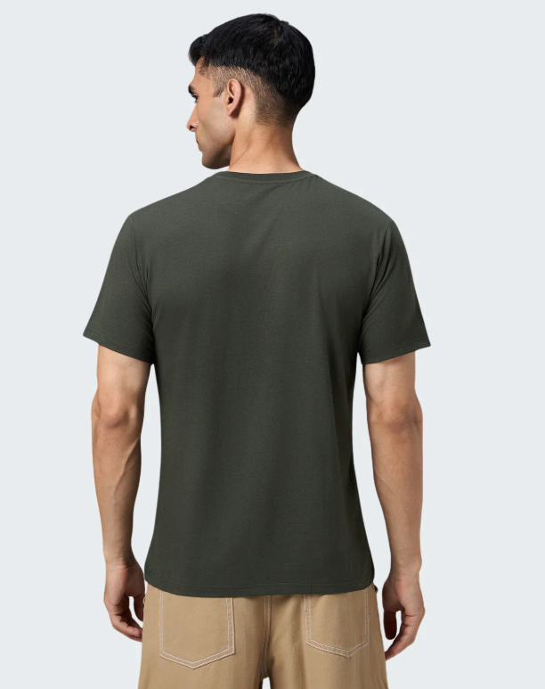 Crew Neck- Olive