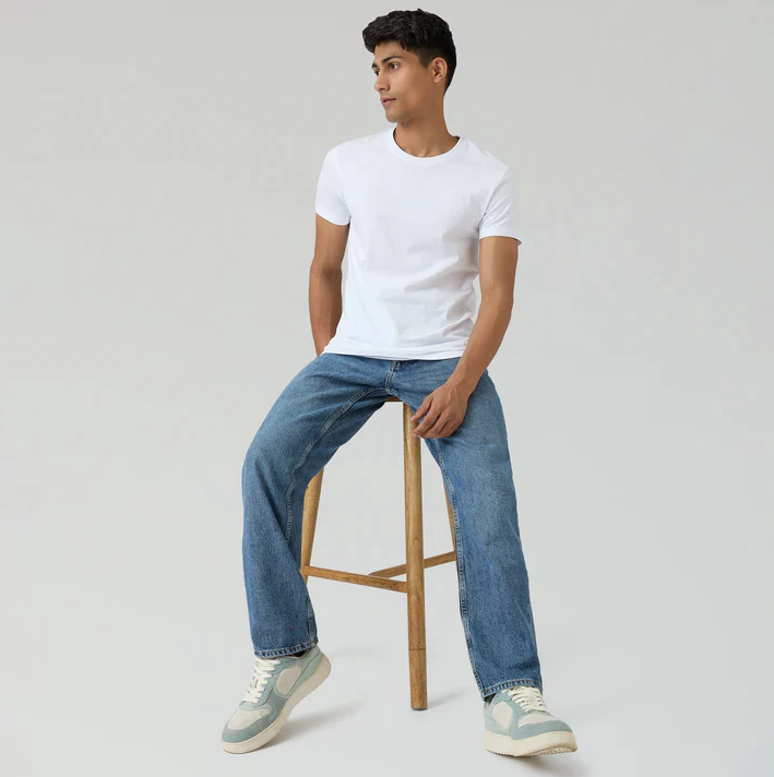 Crew Neck- White