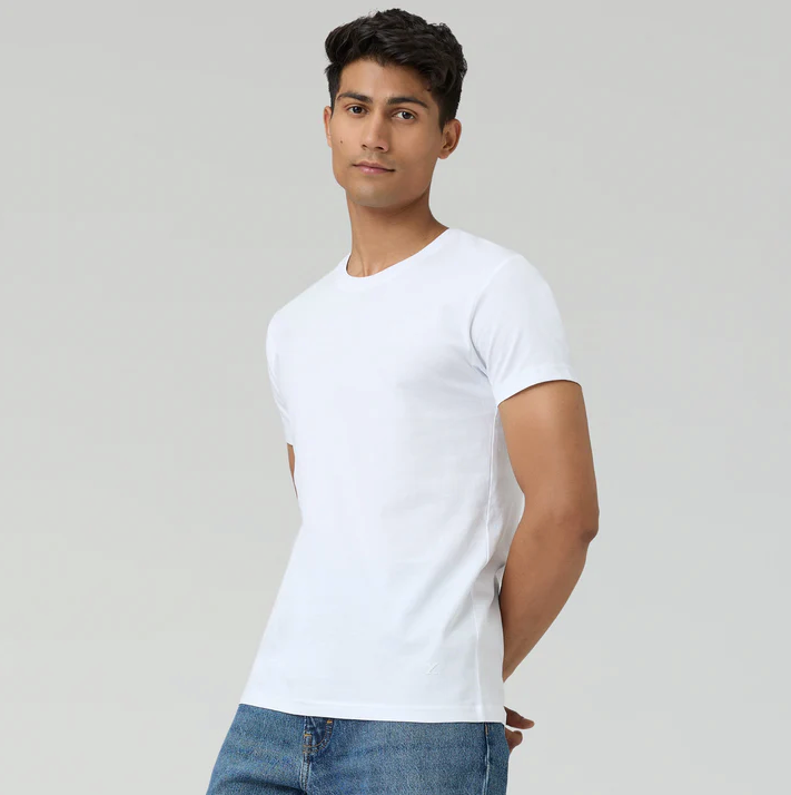 Crew Neck- White
