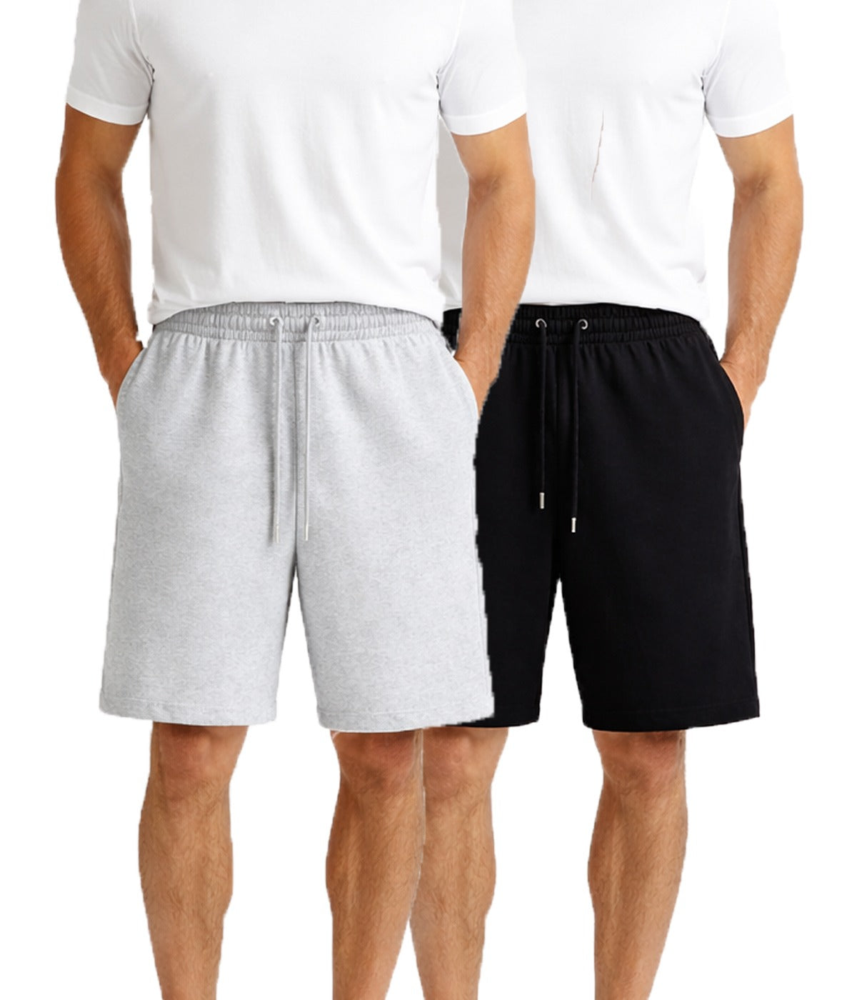 Bundle: Grey and Black Shorts