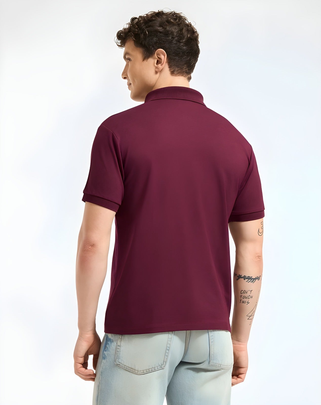 Men's Polo- Mehroon
