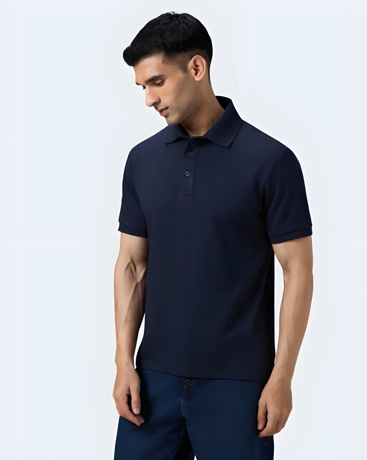 Men's Polo: N.Blue