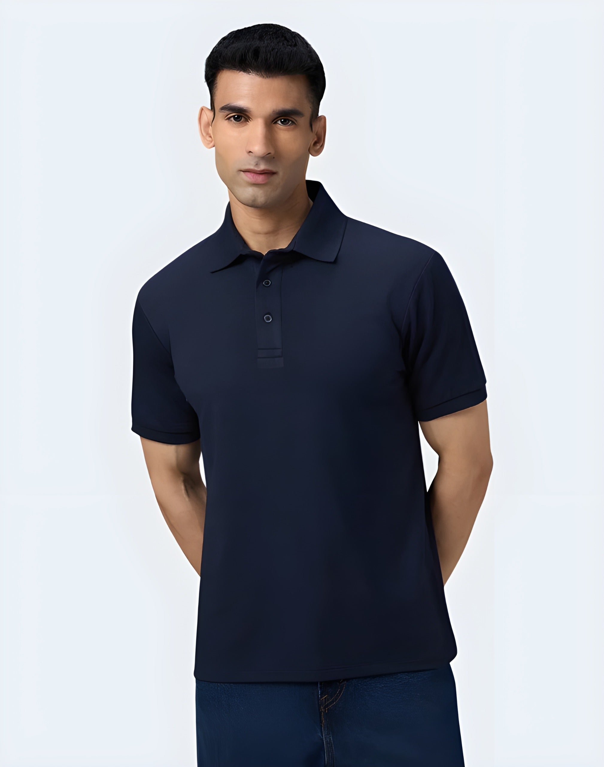 Men's Polo: N.Blue